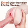 Realistic Vagina Masturbator Made With High Quality Silicone