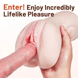 Realistic Vagina Masturbator Made With High Quality Silicone