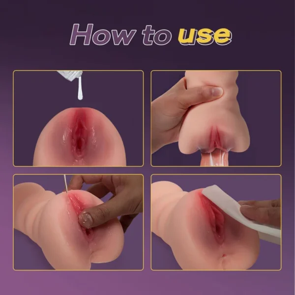 Realistic Vagina Masturbator Made With High Quality Silicone - Image 3