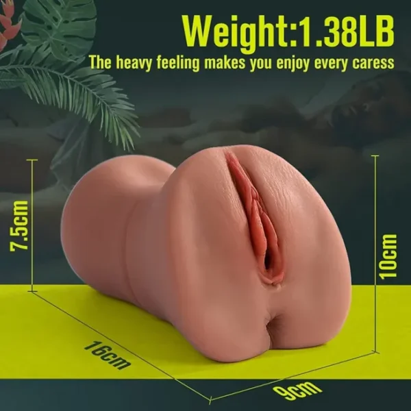 3D Channel Textured Cheap Pocket Pussy - Image 4