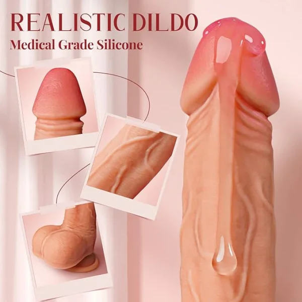 Thrusting Dildo Sex Toys Dildos | Adult Sex Toy Realistic Vibrator - Image 2