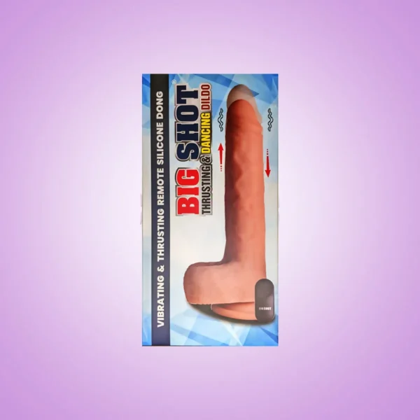 Big Shot Dancing And Thrusting Big massive Vibrating Dildo With Suction Cup - Image 2