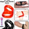 Waterproof Pleasure Enhancer- Light Weight and Beginner's First Choice Multicolor Penis Ring For Men with Free Kaamraj Lube